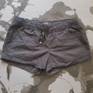 Jessica Simpson Black Cotton Shorts
